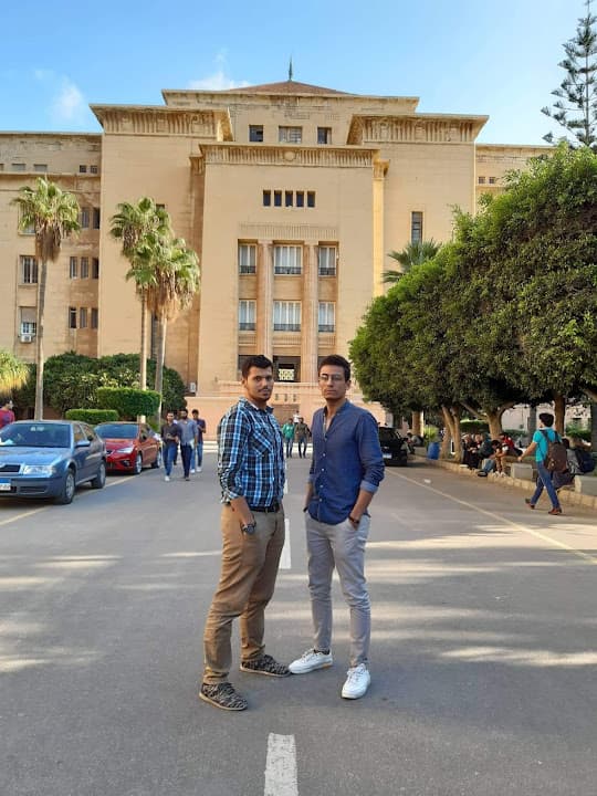 مبنى الادارة كلية الهندسة جامعة الاسكندرية